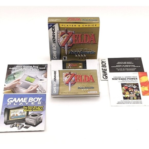 Game Boy Advance Zelda Link To The Past Four Swords Complete Tested Nintendo - Picture 2 of 12